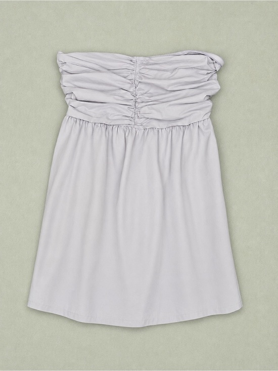 American Eagle Outfitters Dresses & Skirts - American Eagle Strapless Ruched Mini Dress Light Lavender Women's Small